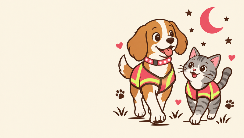 Dog Safe Sound illustration