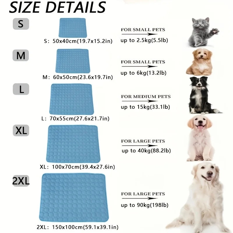 Pet cooling mat for dogs and cats – photo 2