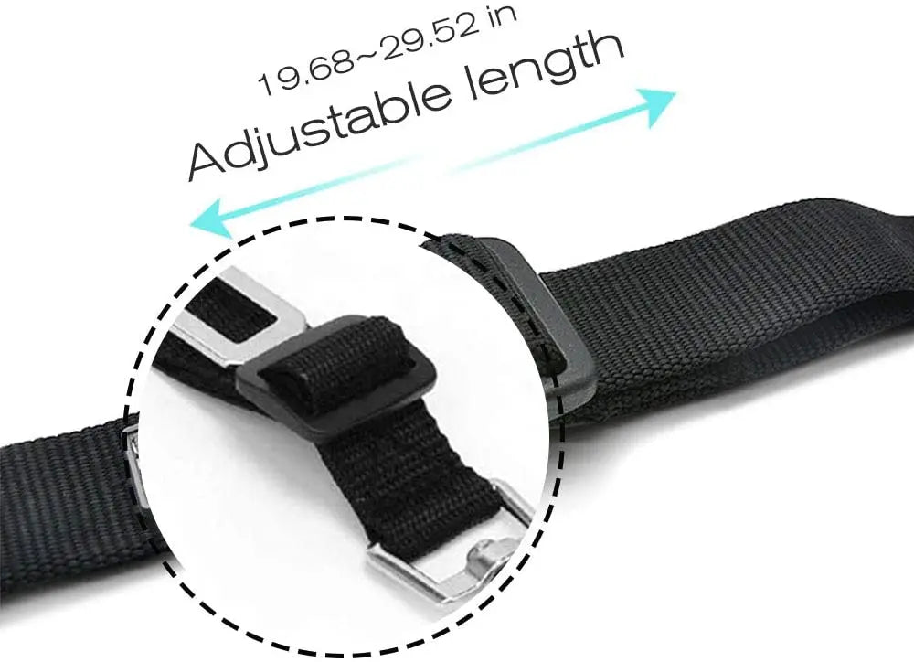 Adjustable Dog Car Seat Belt Lead