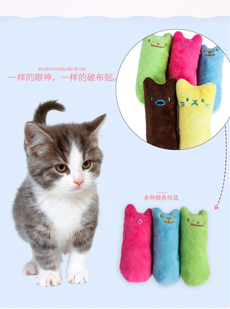Soft catnip plush chew toy for cats – photo 7