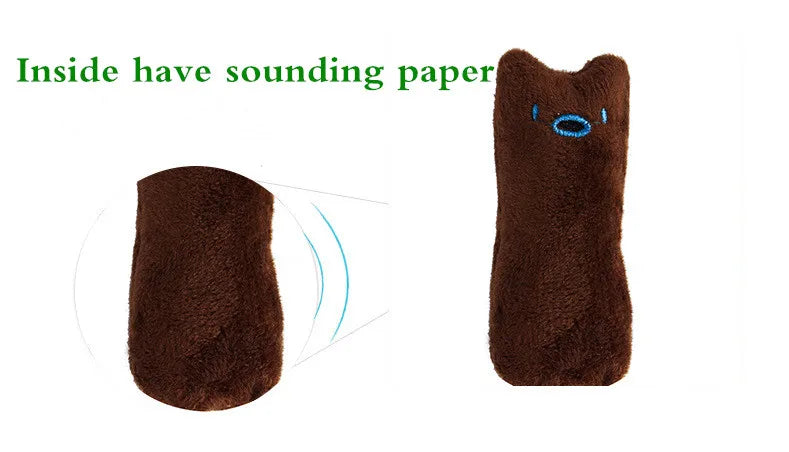 Soft catnip plush chew toy for cats – photo 8