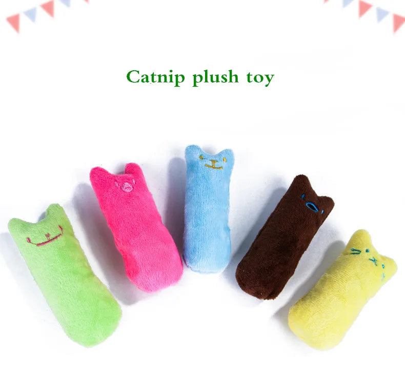 Soft catnip plush chew toy for cats – photo 6