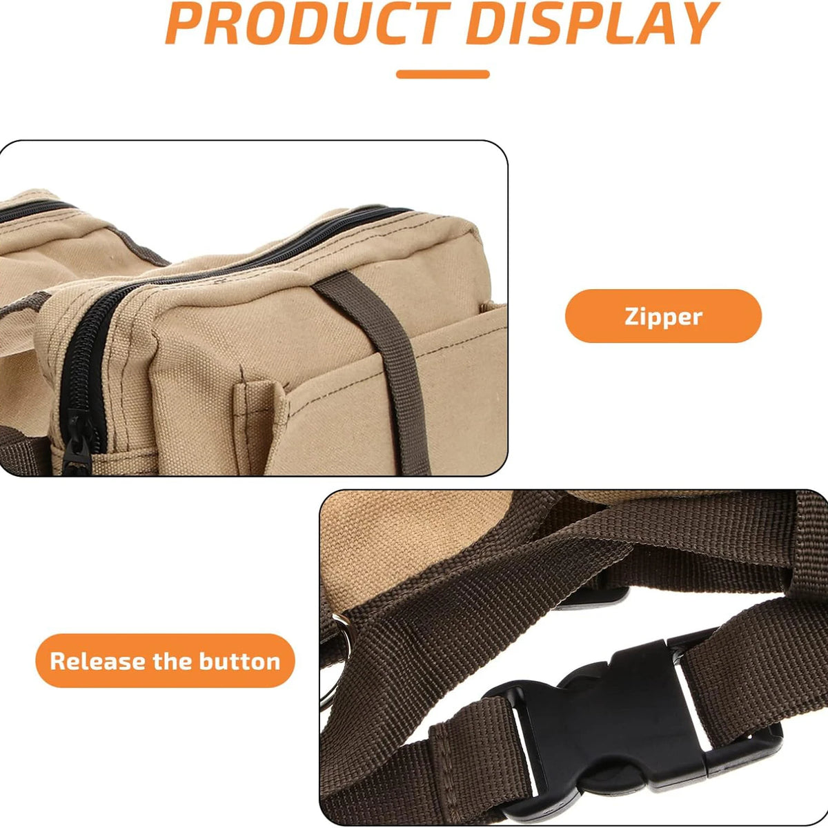 Canvas Saddle Bag Backpack for Dogs – photo 5