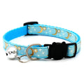 Star and moon pattern cat collar with bell – photo 5