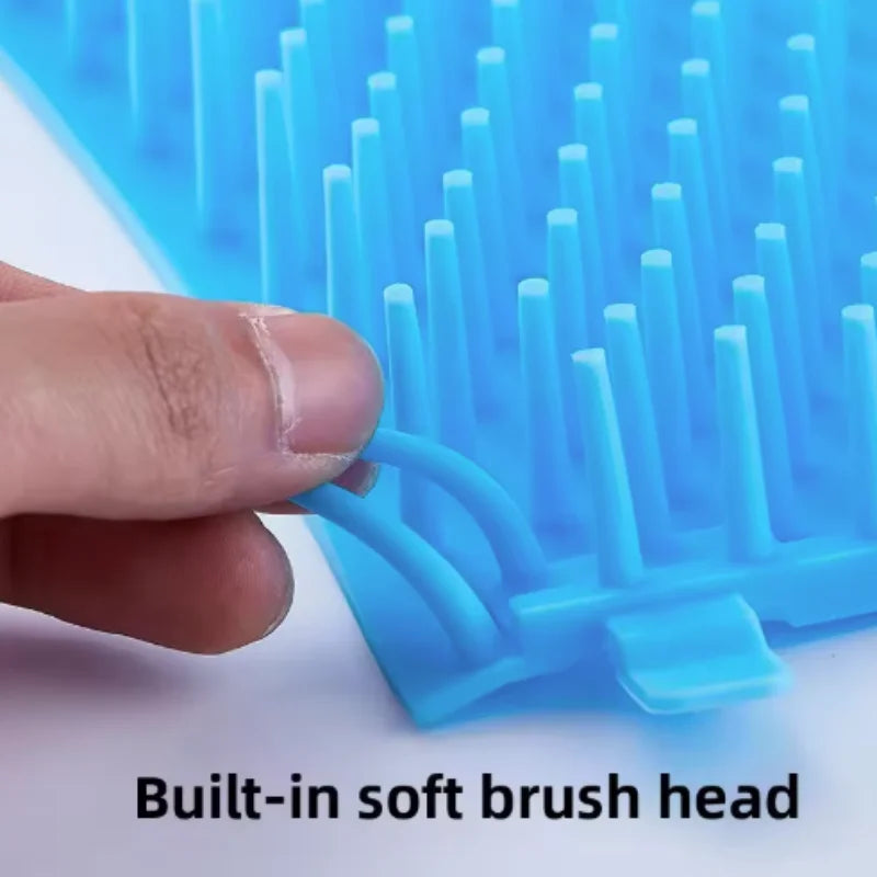 Dog paw cleaner cup with silicone bristles – photo 5