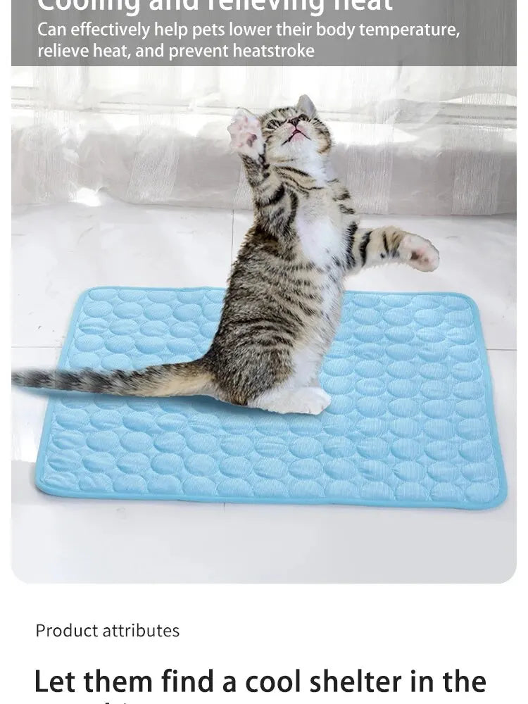 Pet cooling mat for cats and small dogs – photo 8