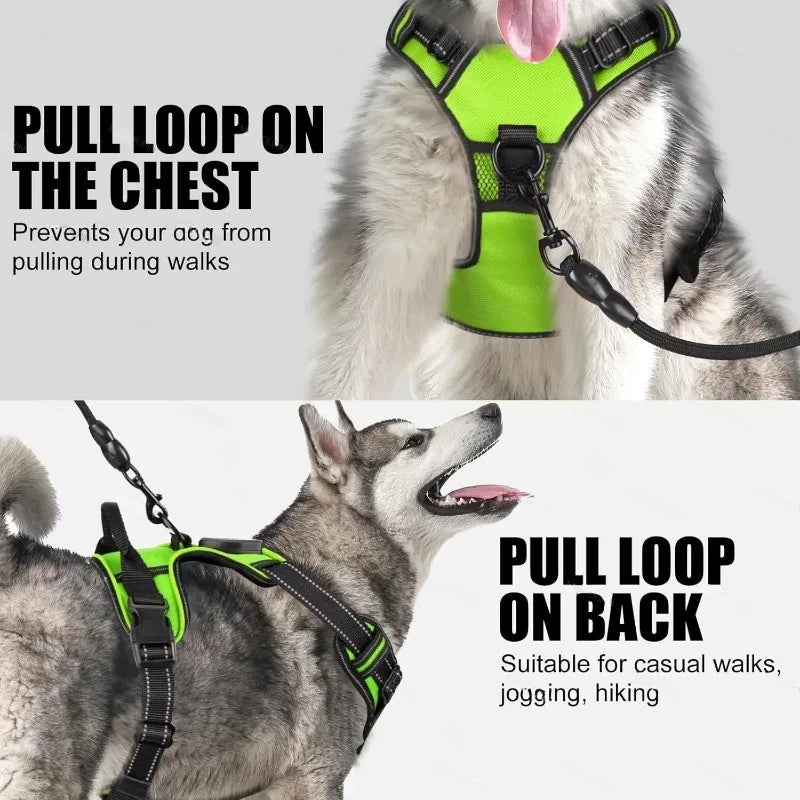 Light-up LED dog harness - photo 6