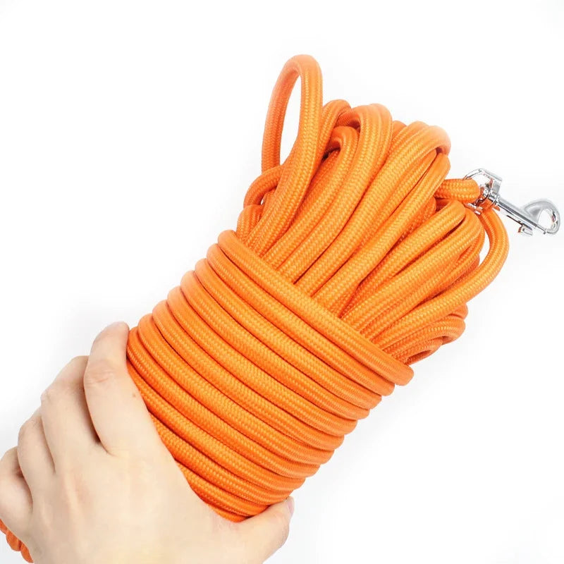 Long nylon recall training lead for dogs – photo 4