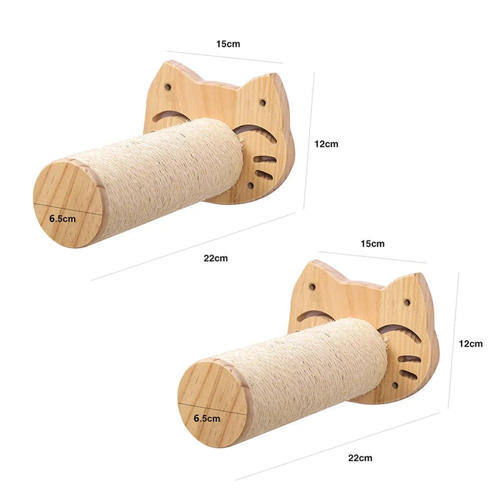 Wall-Mounted Cat Shelves, Steps & Hammocks