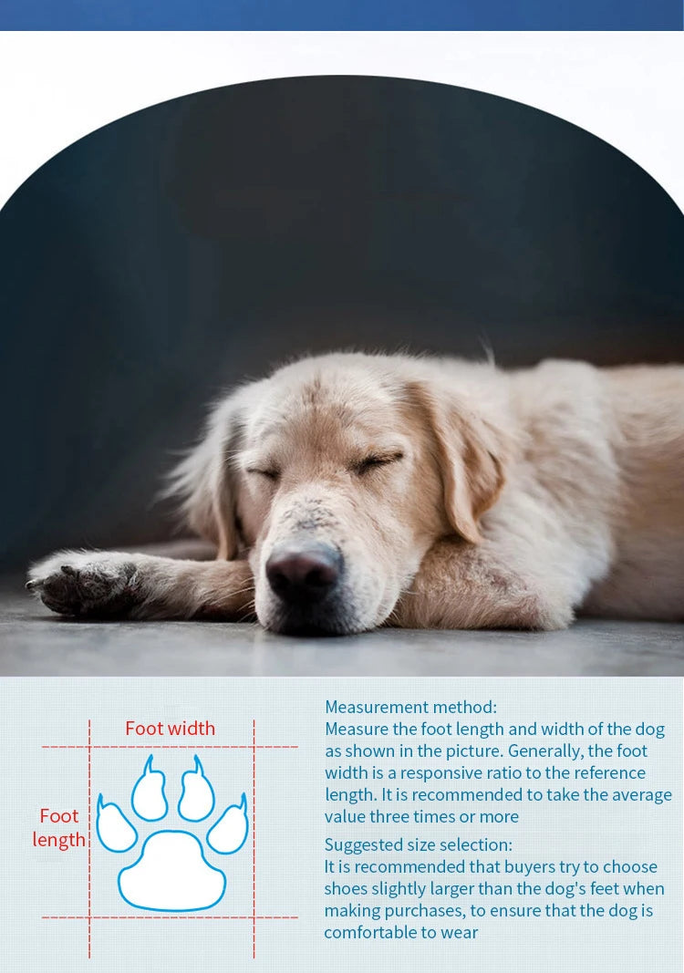 Waterproof anti-slip dog boots – photo 8