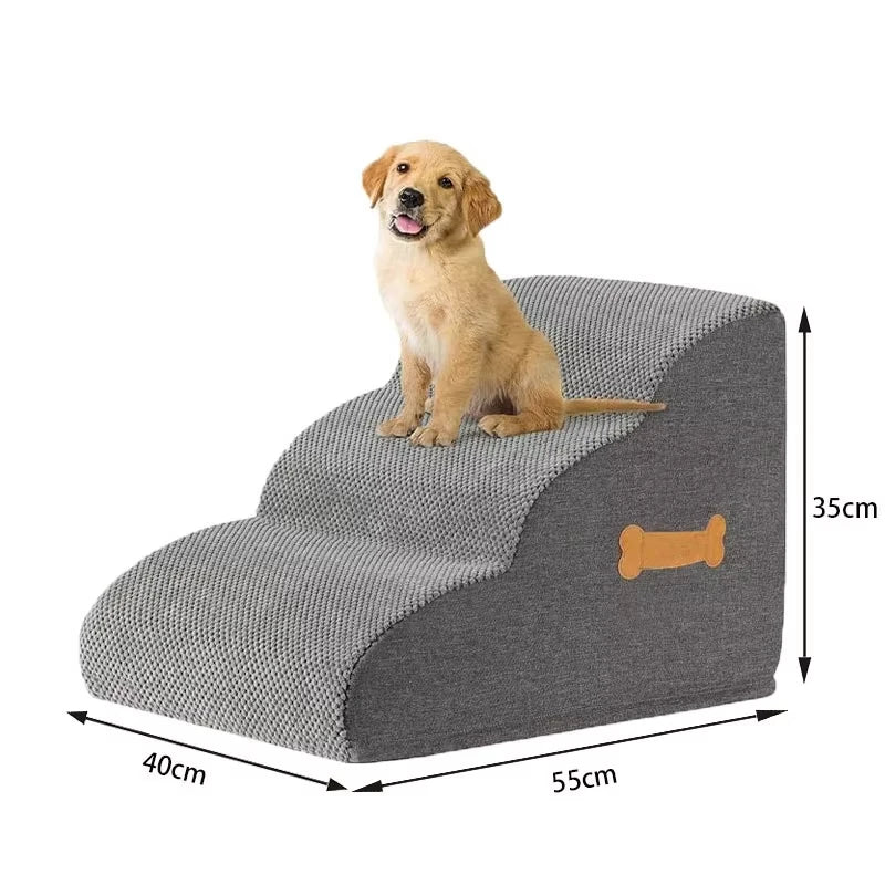 Non-Slip Foam Pet Stairs for Cats & Dogs