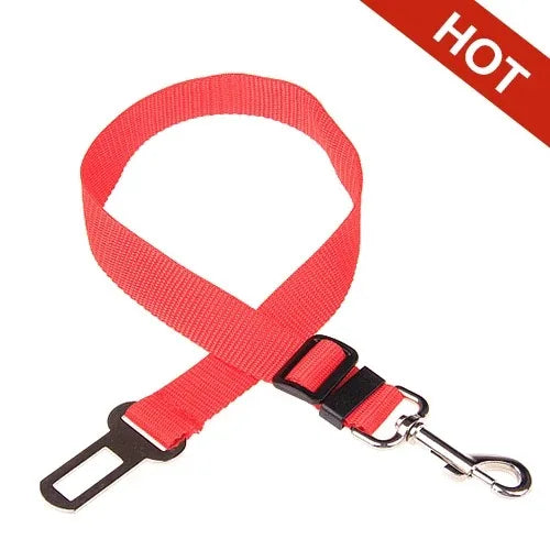 Adjustable Dog Car Seat Belt Lead