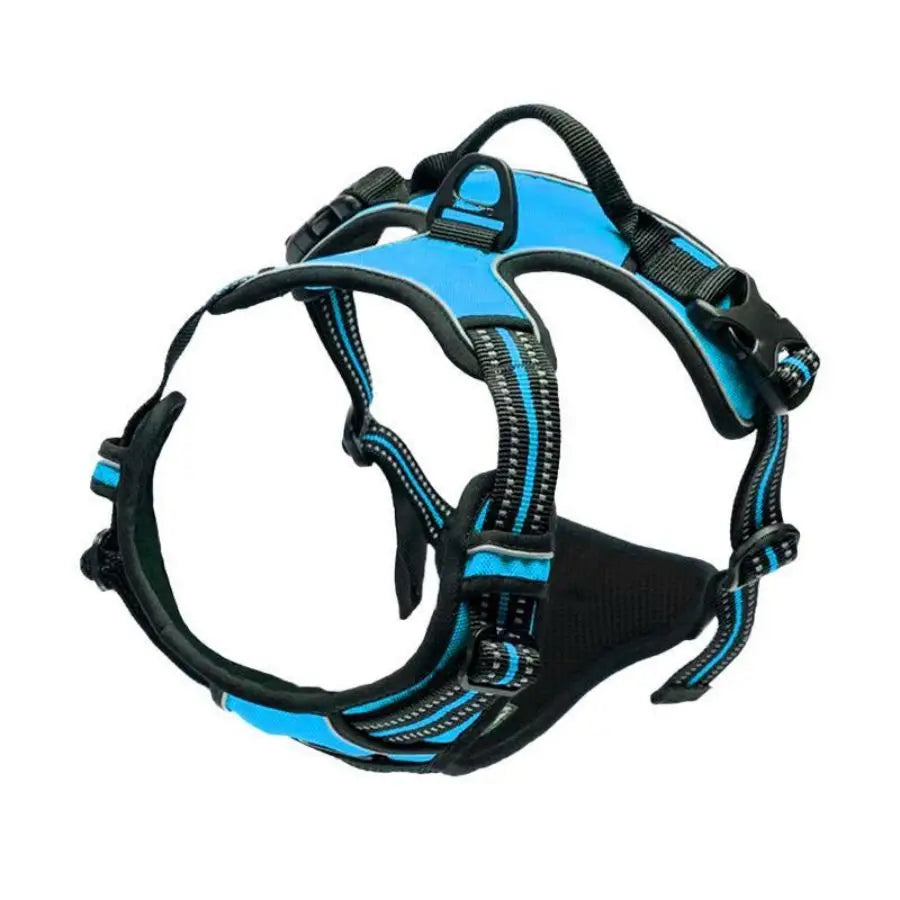Reflective Dog Harness with Front Clip & Handle