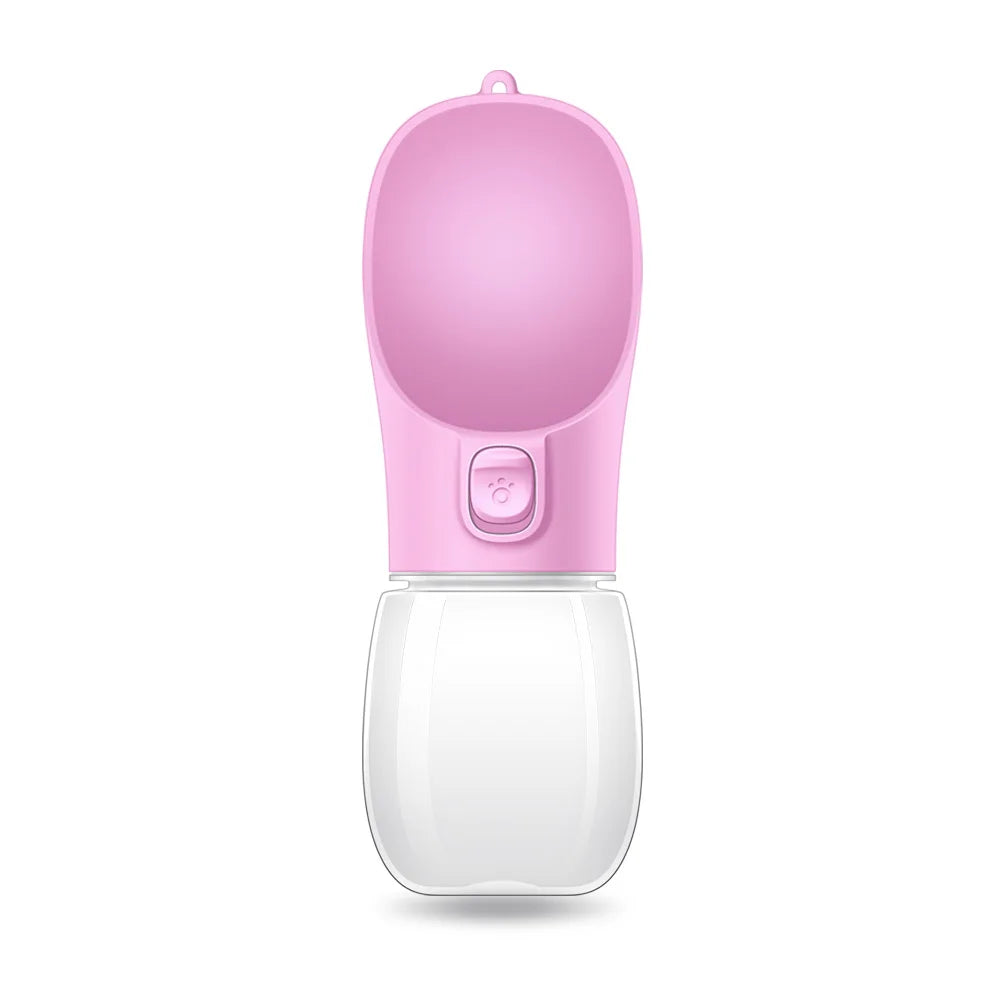 Portable Dog Water Bottle with Drinking Bowl