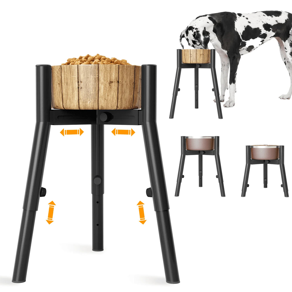 Adjustable Raised Dog Bowl Stand – photo 6