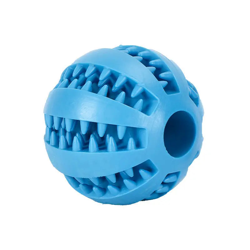 Treat Dispensing Rubber Ball for Dogs