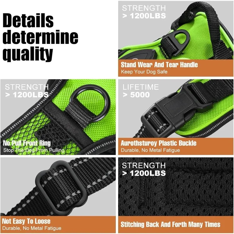 Light-up LED dog harness - photo 5