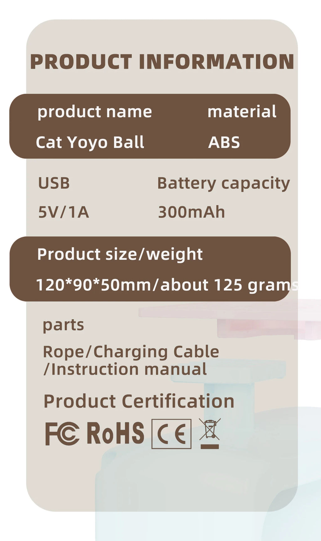 Rechargeable Hanging Flying Bird Cat Toy