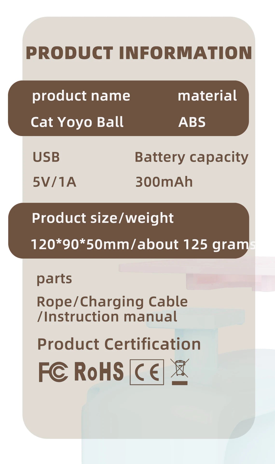 Rechargeable Hanging Flying Bird Cat Toy