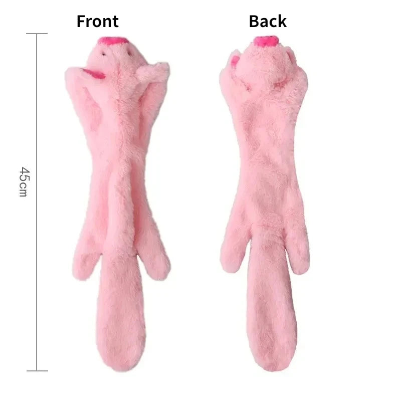 Stuffing-Free Squeaky Animal Dog Toy