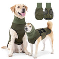 Snug-Fit Dog Wrap Vest with Neck Warmer