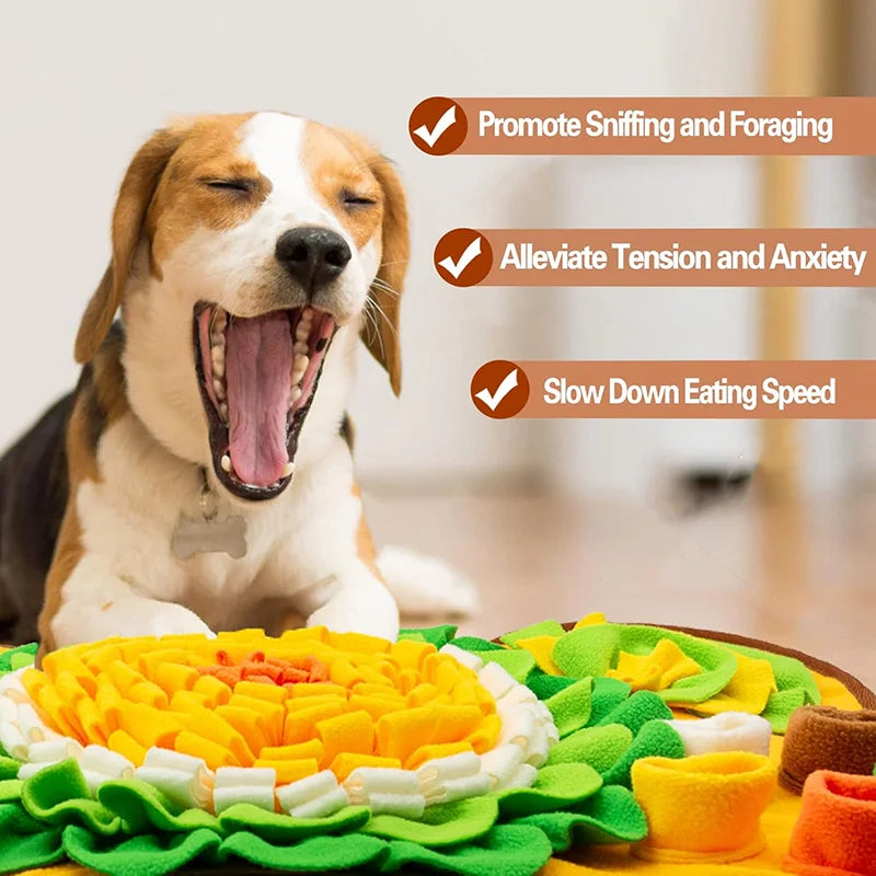 Dog snuffle mat with hidden treats – photo 8
