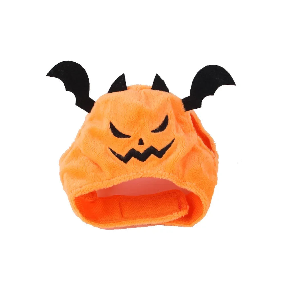 Cat wearing a Halloween bat headpiece – photo 2