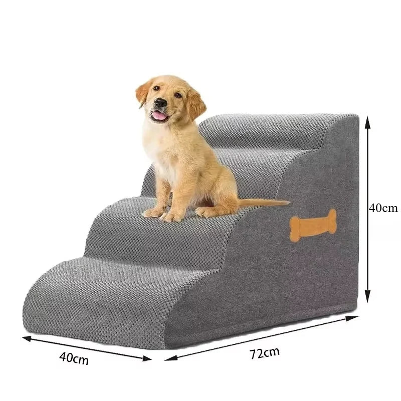 Non-Slip Foam Pet Stairs for Cats & Dogs