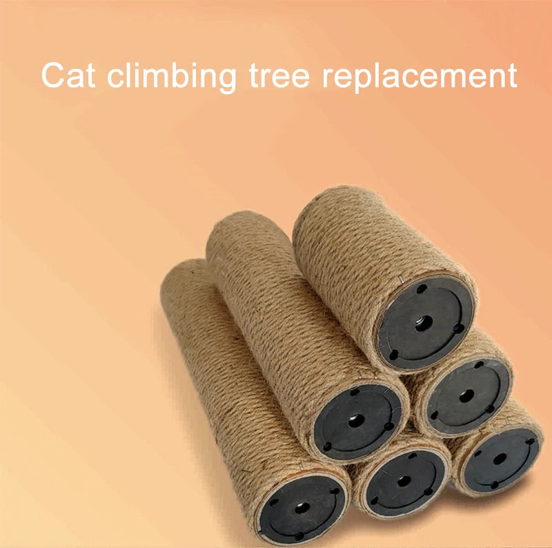 Replacement sisal rope scratching post for a cat tree – photo 10