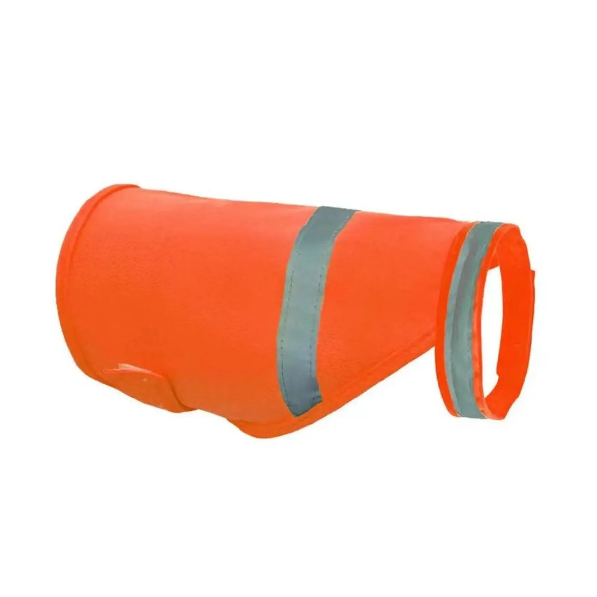 Dog wearing a reflective high-visibility vest – photo 8