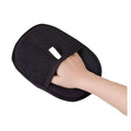 Black washable pet hair remover glove for clothes – photo 9
