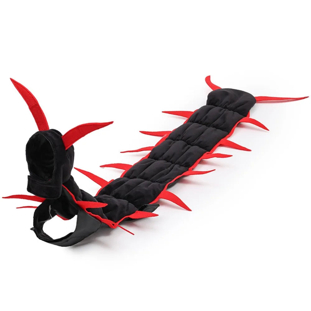 Cat wearing a wiggly centipede costume – photo 7