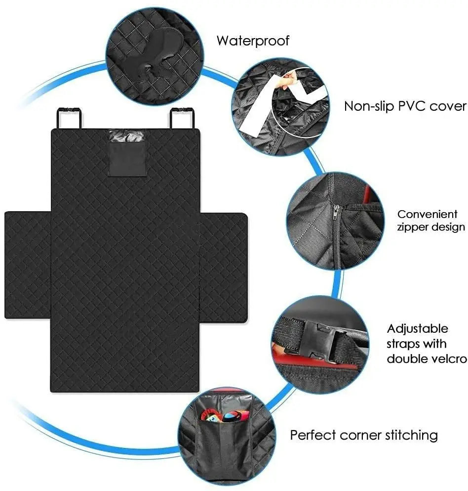 Waterproof dog car seat cover in an SUV – photo 7