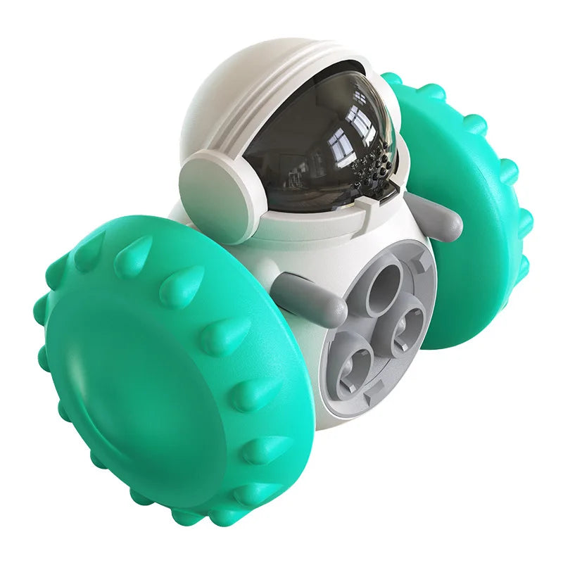 Robot Treat Dispenser Wobble Toy for Dogs