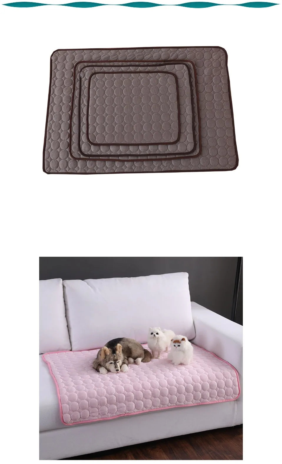 Pet Cooling Mat for Dogs & Cats