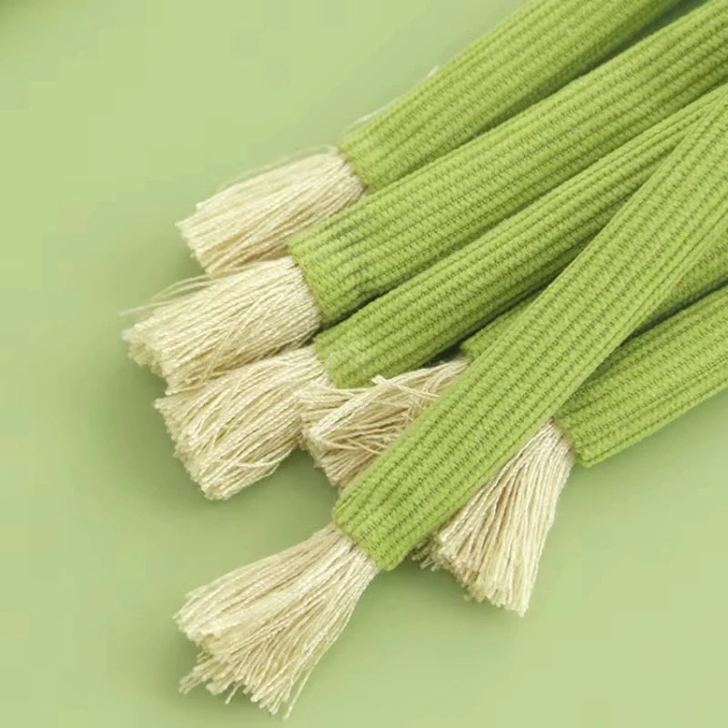 Green felt catnip chew stick cat toy – photo 12