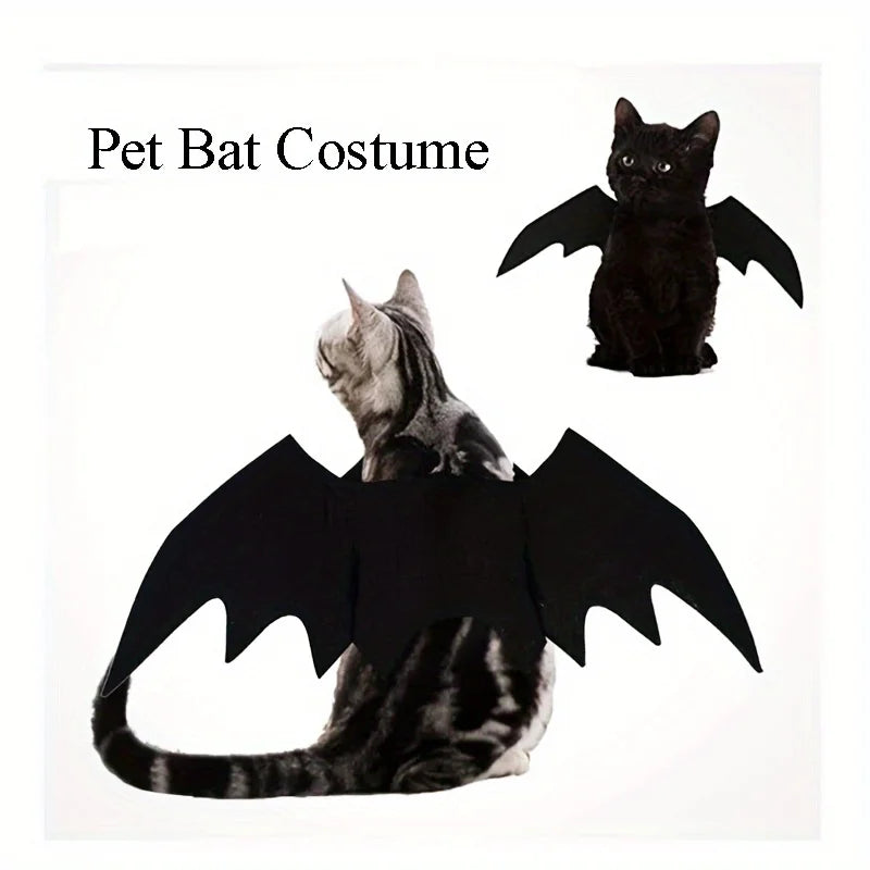 Bat wings Halloween costume for cats and dogs, photo 3