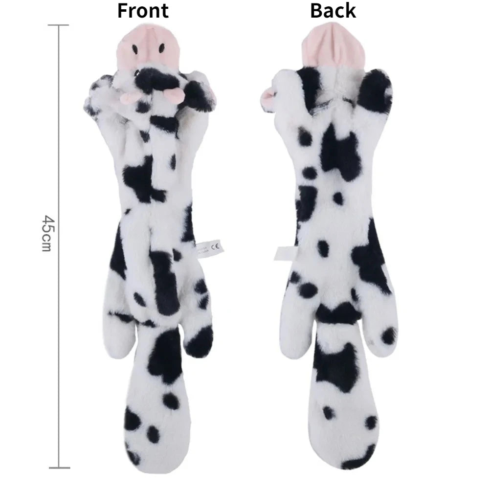 Stuffing-Free Squeaky Animal Dog Toy