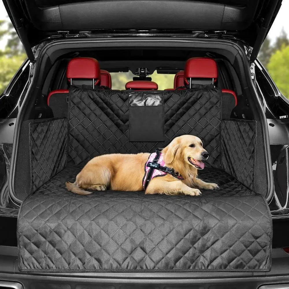 Waterproof dog car seat cover in an SUV – photo 6