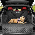 Waterproof dog car seat cover in an SUV