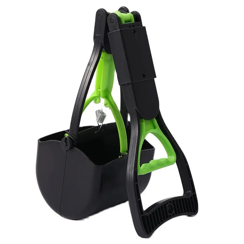 Jaw clamp pooper scooper with long handle – photo 4