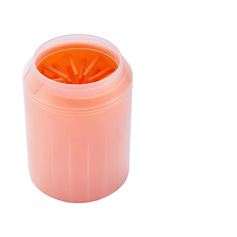 Dog paw cleaner cup with silicone bristles – photo 11