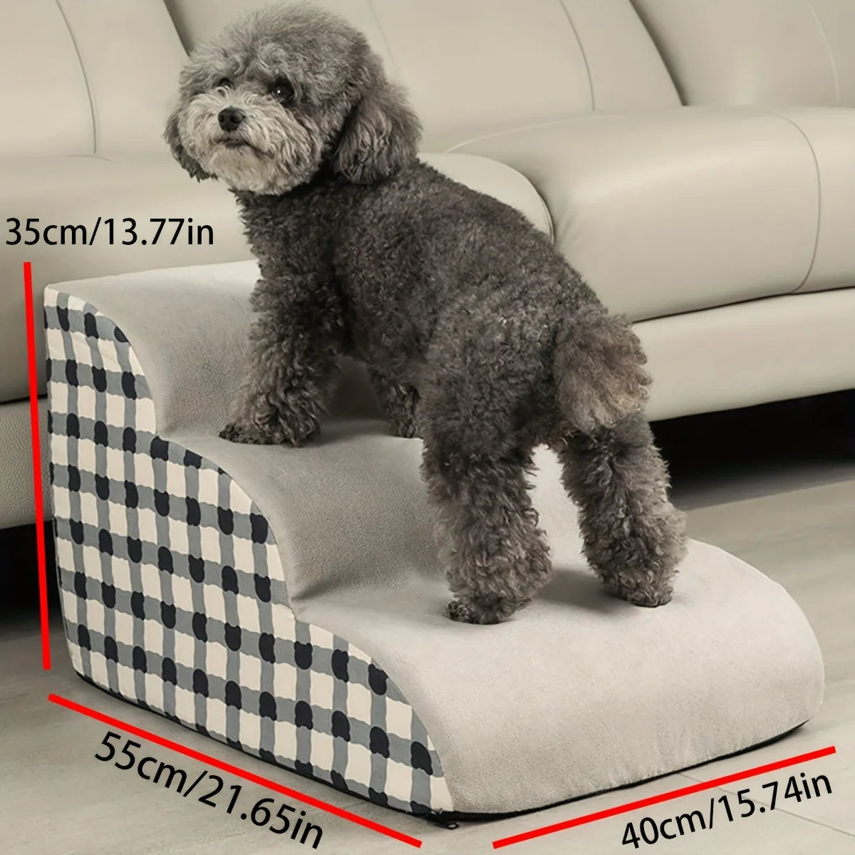 Non-Slip Foam Pet Stairs for Cats & Dogs