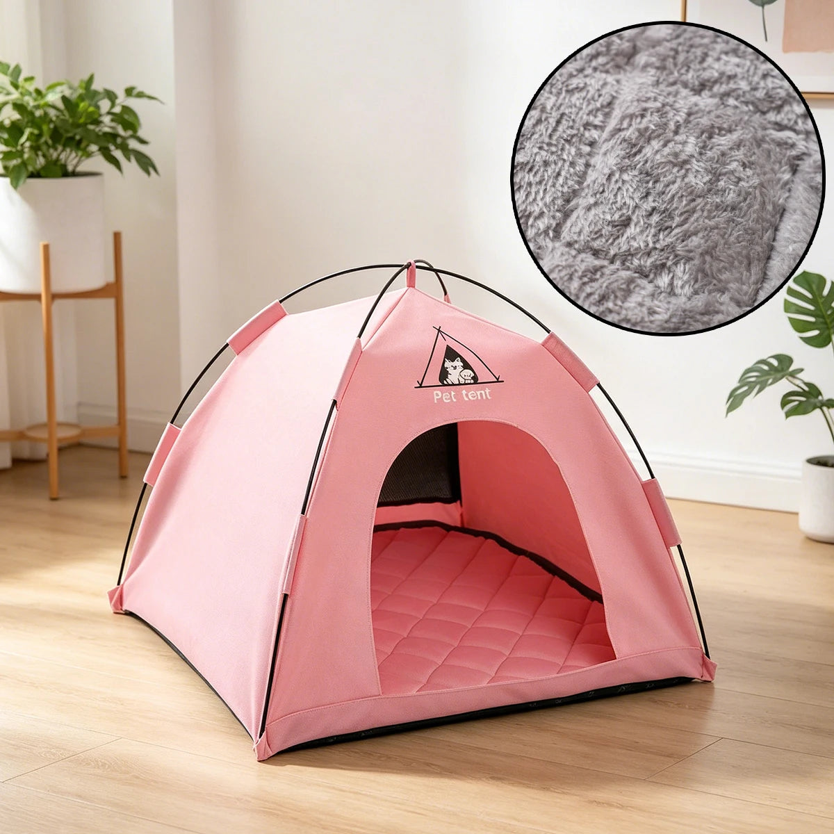 Waterproof Teepee Tent Bed for Cats & Dogs