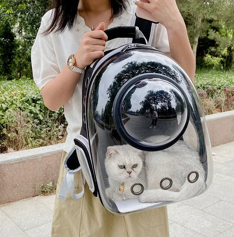 Clear Bubble Pet Carrier Backpack for Cats