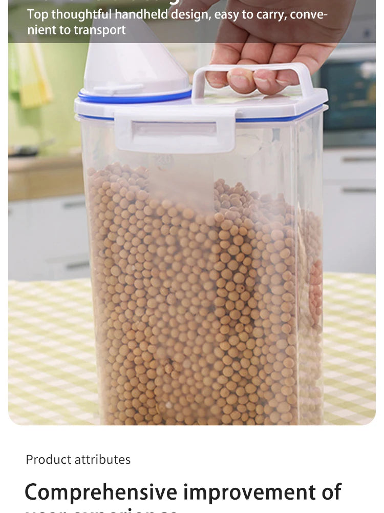 Airtight pet food storage container – photo 8