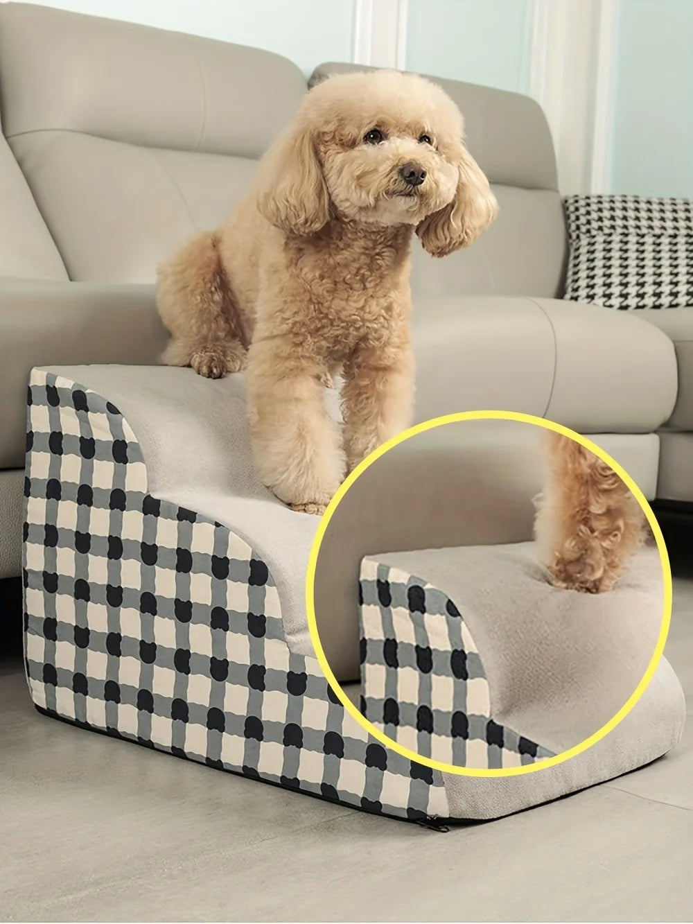 Non-Slip Foam Pet Stairs for Cats & Dogs