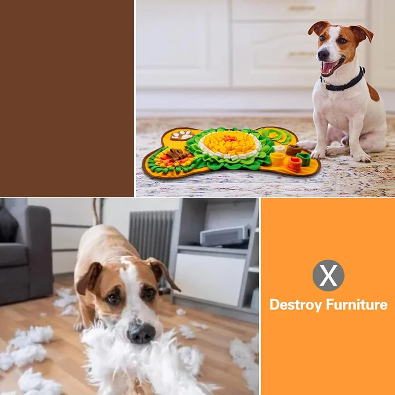 Dog snuffle mat with hidden treats – photo 12