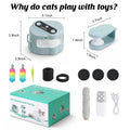 Automatic Cat Hunting Toy with Moving Lure & Remote Control