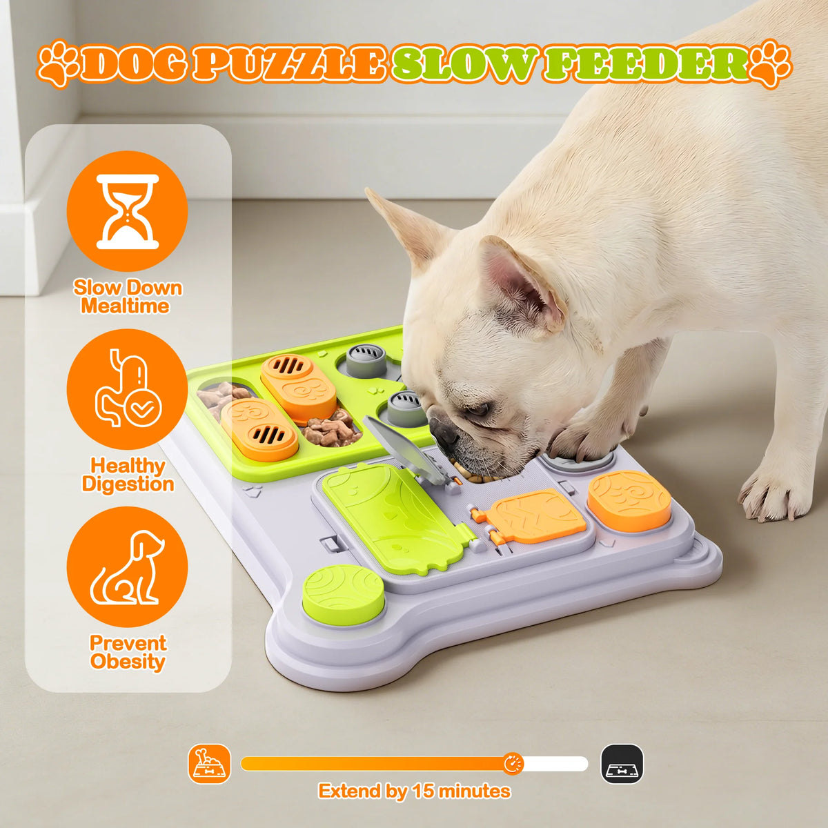 Interactive Treat Puzzle Toy for Dogs